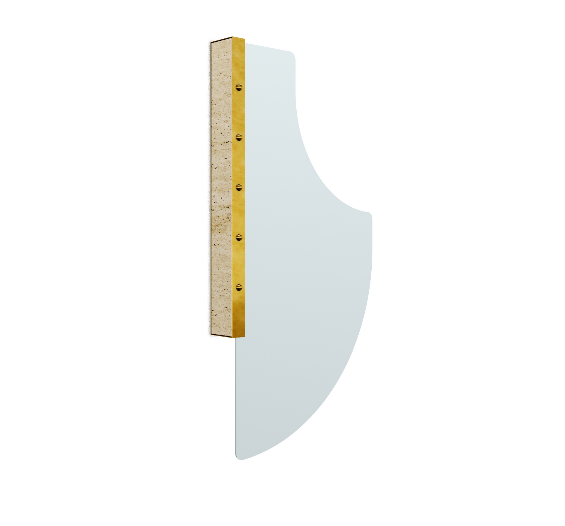 Shield B - Specchio illuminato